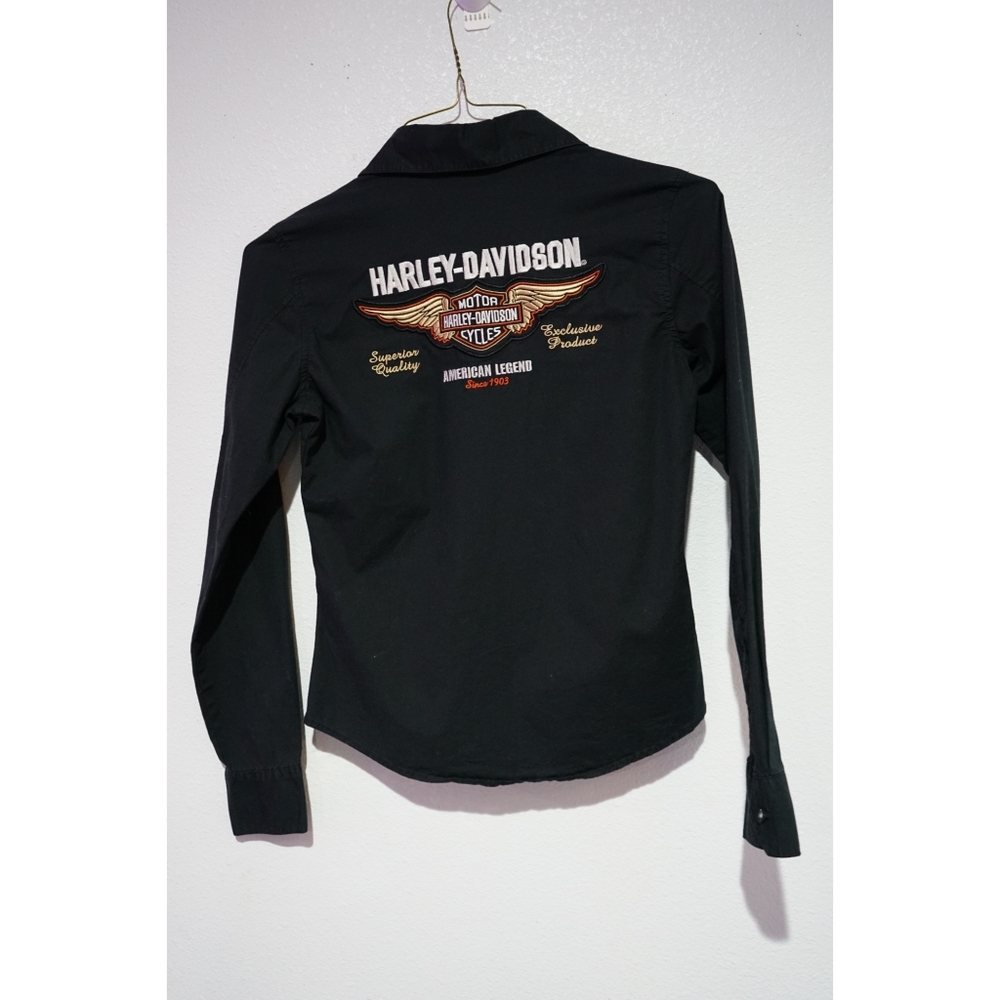 Harley-Davidson Uniform Black Button down size XS